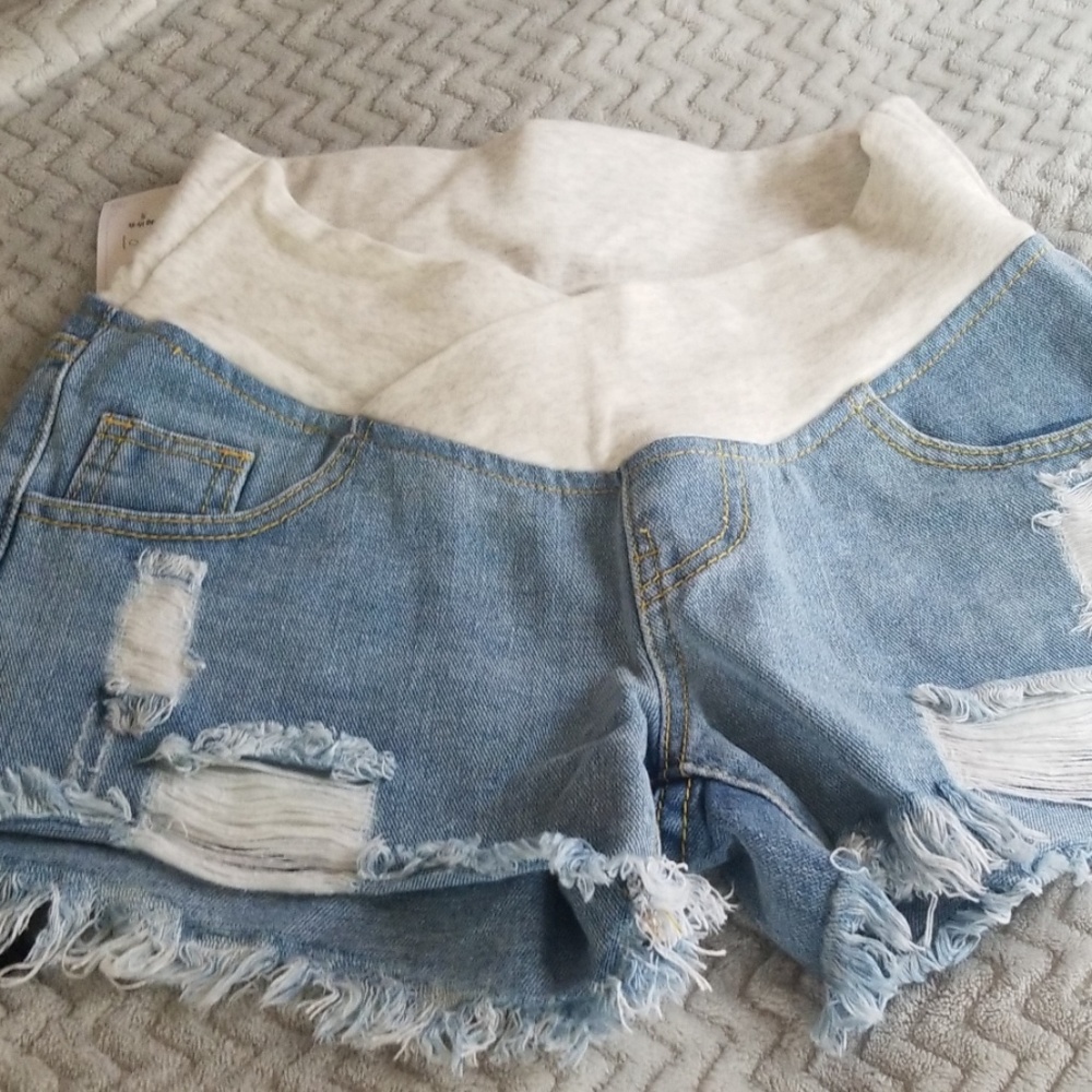 Maternaty Jean shorts 3 pair 1 price